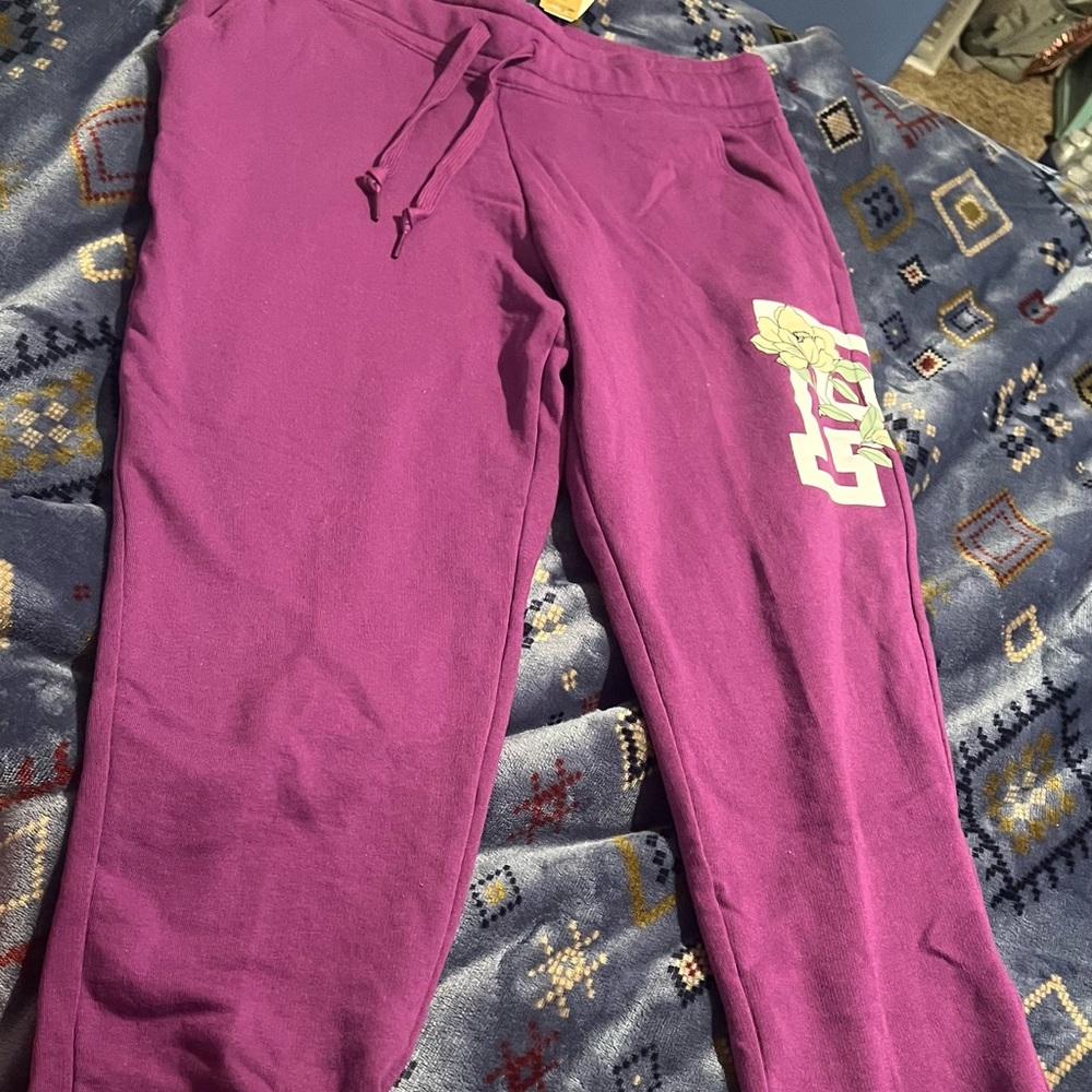 Victoria Secret Pink Purple jacket and pants